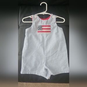 Good Lad Patriotic Striped Bodysuit